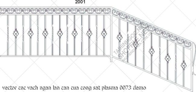 vector cnc vach ngan lan can cua cong sat plasma 0073